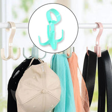 4-claw rotatable purse rack for handbags.