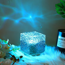 Dynamic Rotating Water Ripple Night Lamp With Remote