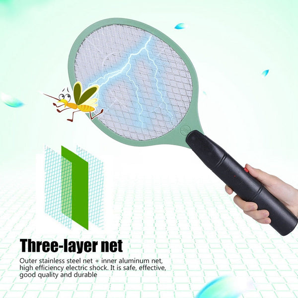 Rechargeable electric mosquito killer racket