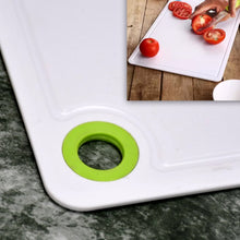 Cutting board with easy-to-clean surface for veggies and fruits