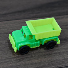 Dumper truck toy in action