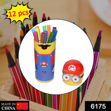 Sketch pens with Minions-themed case, showing the pack of 12.