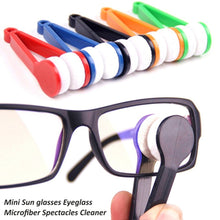 Microfiber cleaner for eyeglasses and sunglasses, mini size.