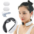 Electric neck massager for deep tissue pain relief and muscle relaxation