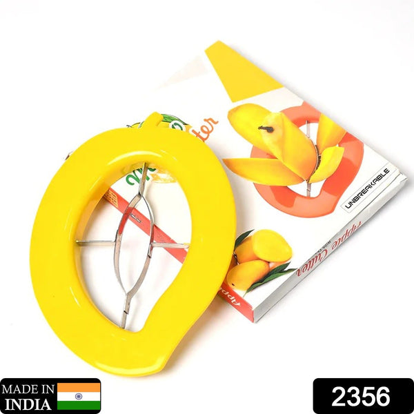 Mango slicer with non-slip handle