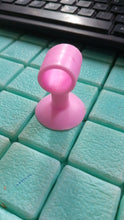 Mini silicone door stopper with anti-collision crash pad.